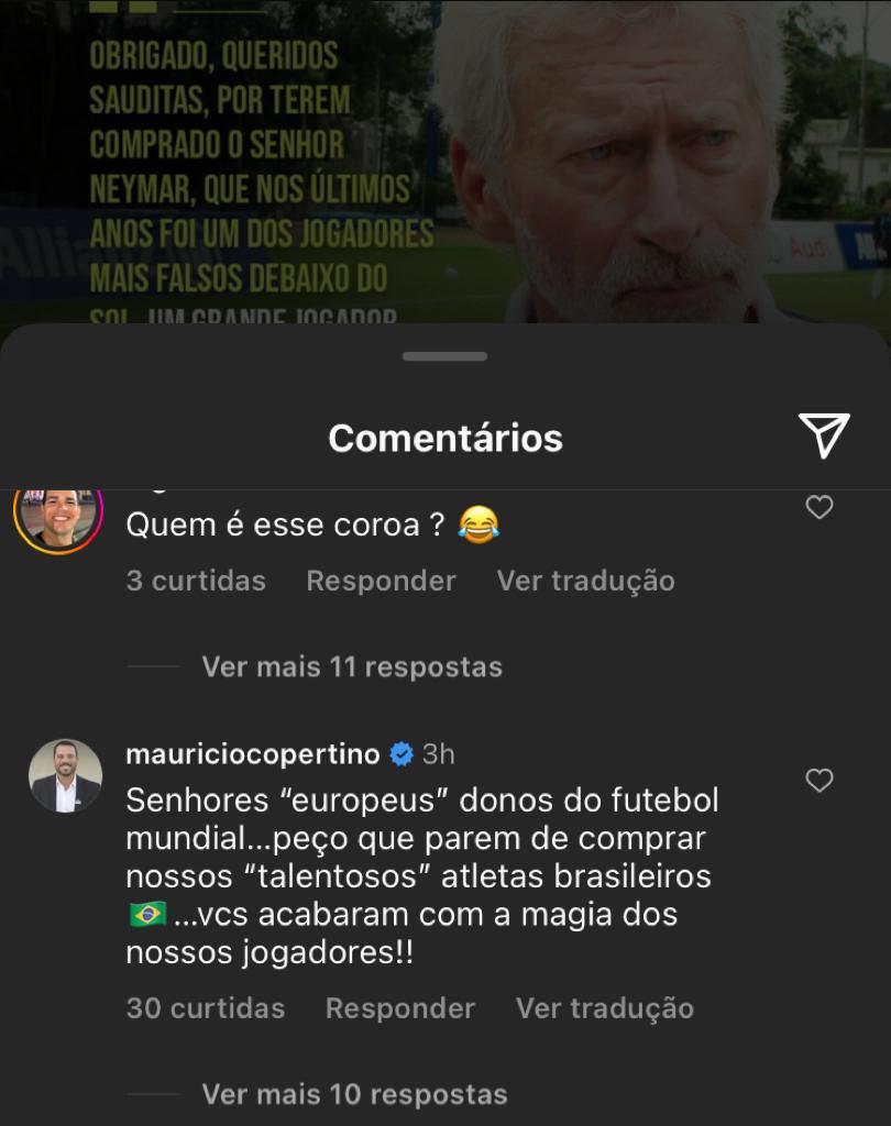 "Um falso", campe&atilde;o do mundo detona Neymar e agradece Al Hilal pela compra