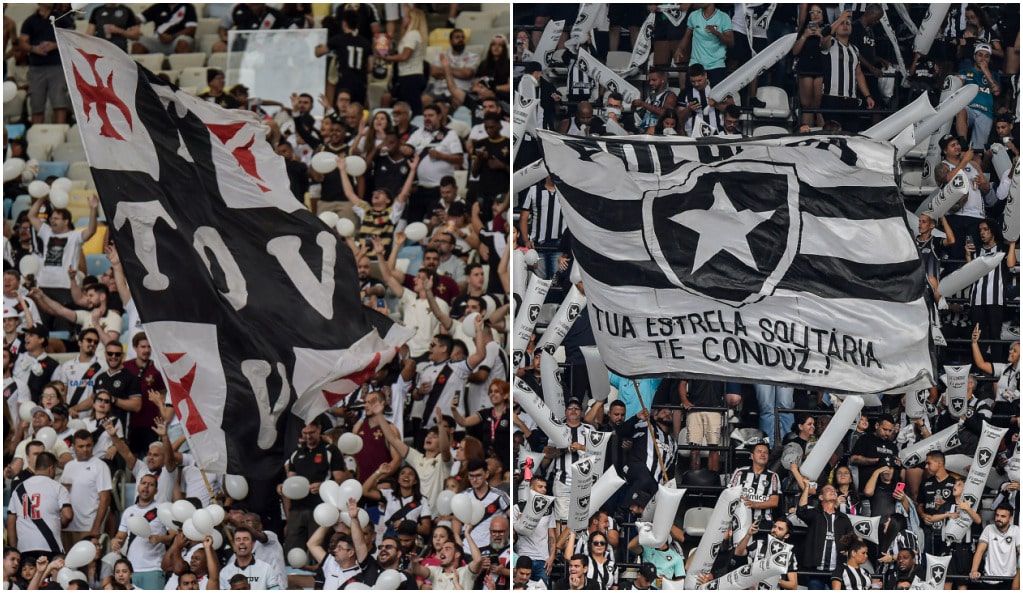 “VasFogo”: torcidas de Vasco e Botafogo projetam ‘união’ em rodada do Brasileirão
