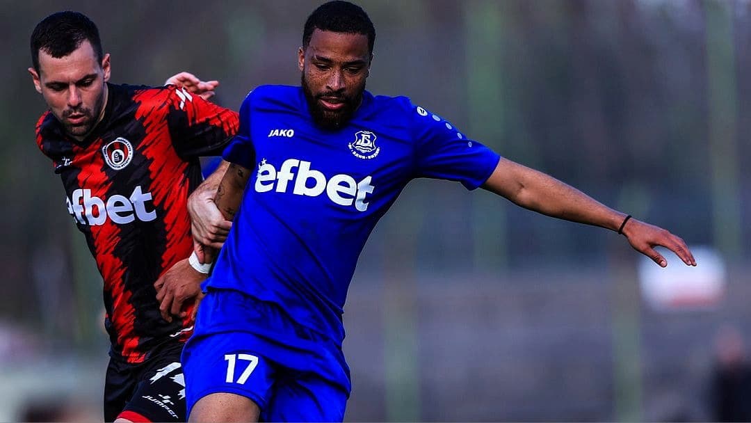 Destaque do Bdin Vidin, atacante Vini Belotti projeta duelo com l&iacute;der na Bulg&aacute;ria