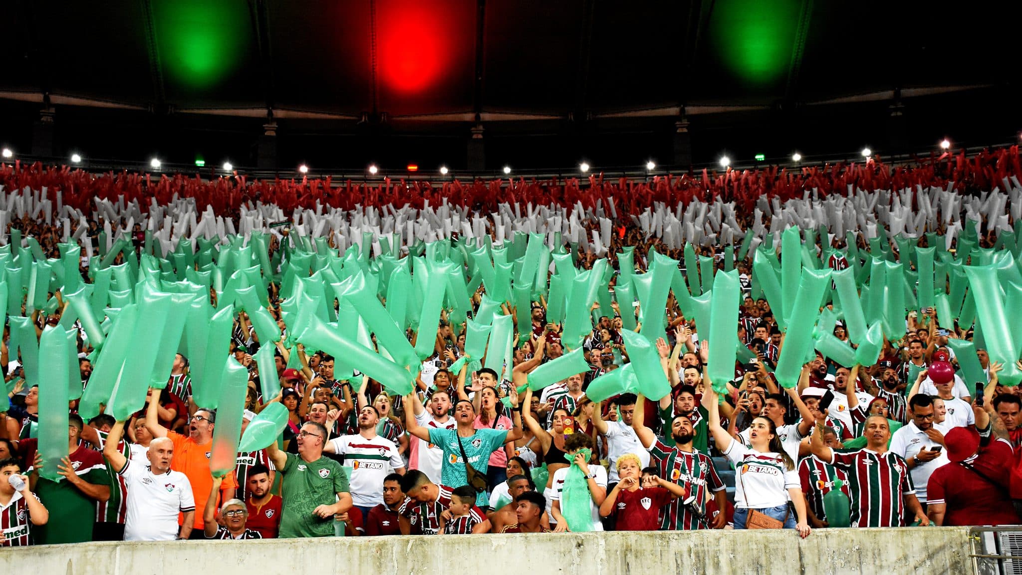 Torcida do Fluminense esgotou ingressos para jogo da volta da semifinal da Libertadores, no Beira-Rio, em 35 minutos - Foto: Mailson Santana/Fluminense FC