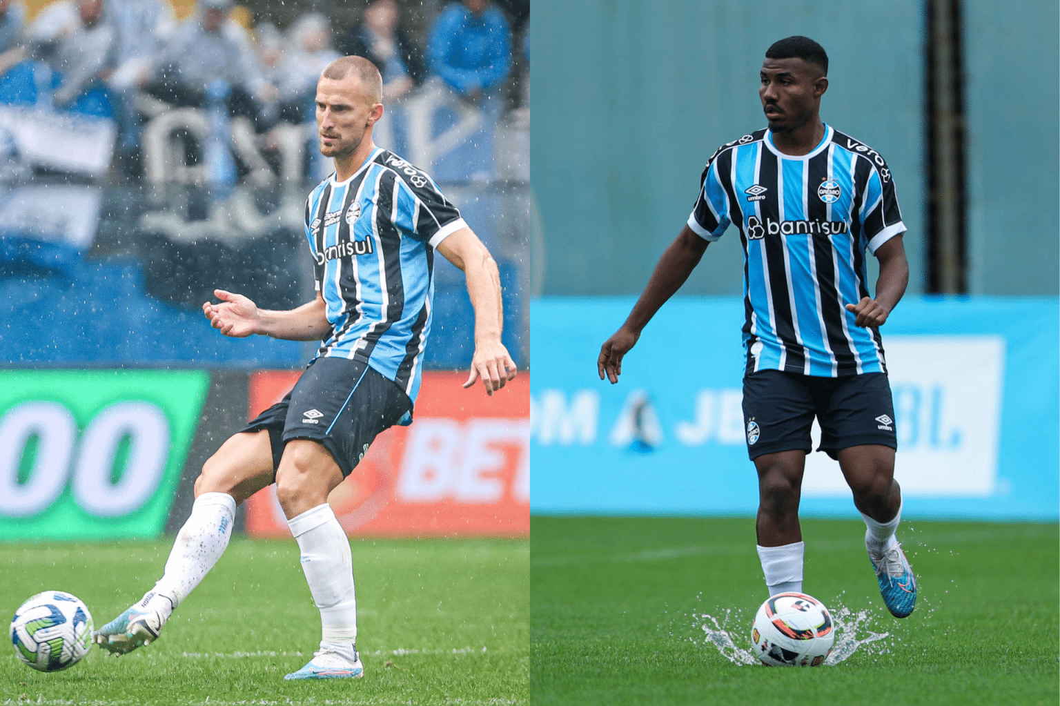Gr&ecirc;mio confirma les&atilde;o de dois jogadores