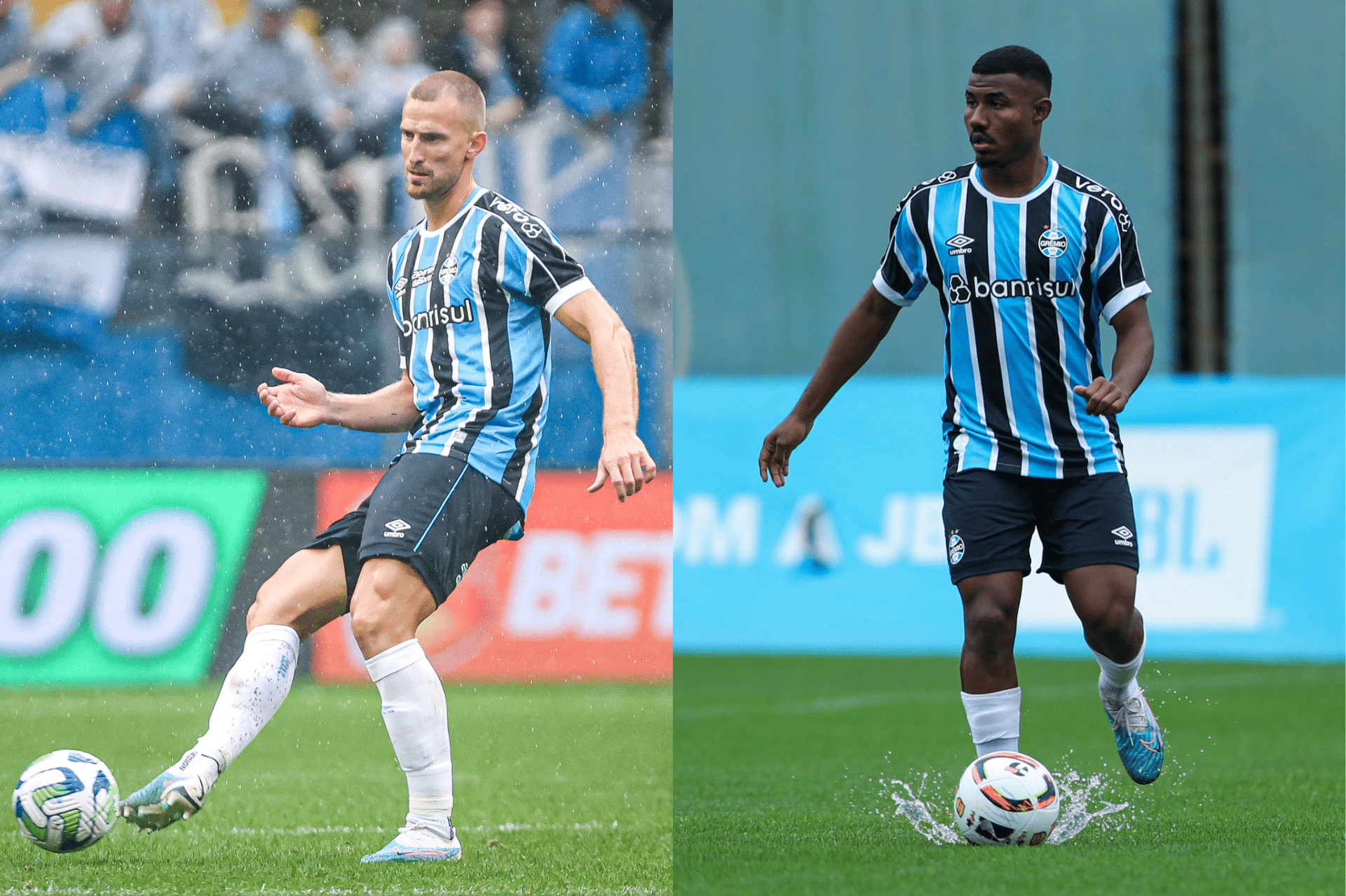 Gr&ecirc;mio confirma les&atilde;o de dois jogadores