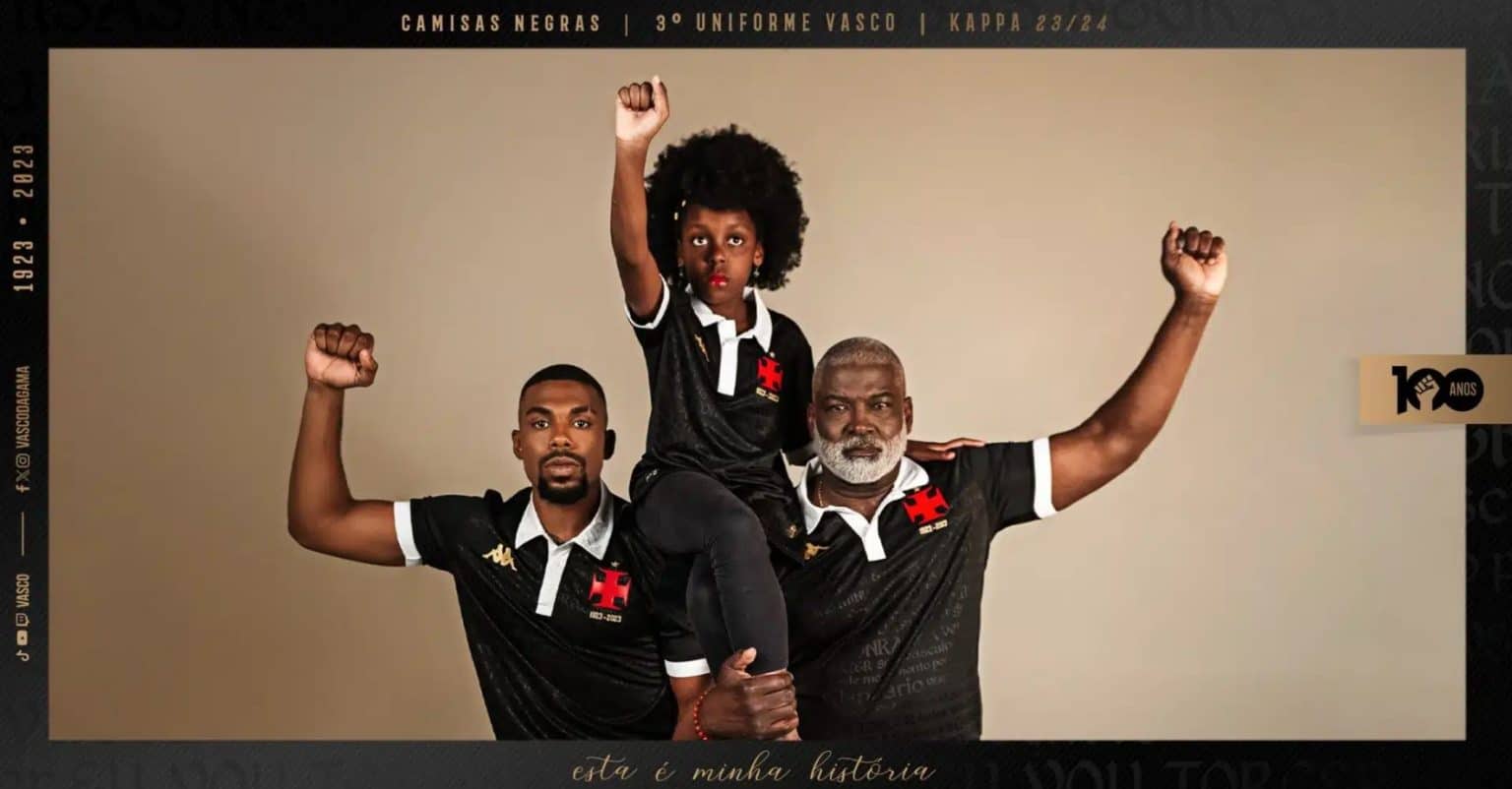 Vasco arrecada R$ 115 mil para combate &agrave; discrimina&ccedil;&atilde;o racial no futebol com leil&atilde;o de camisas