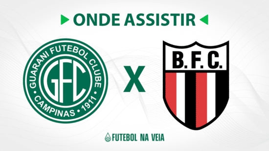 Guarani x Botafogo-SP &ndash; onde assistir ao vivo, hor&aacute;rio do jogo e escala&ccedil;&otilde;es