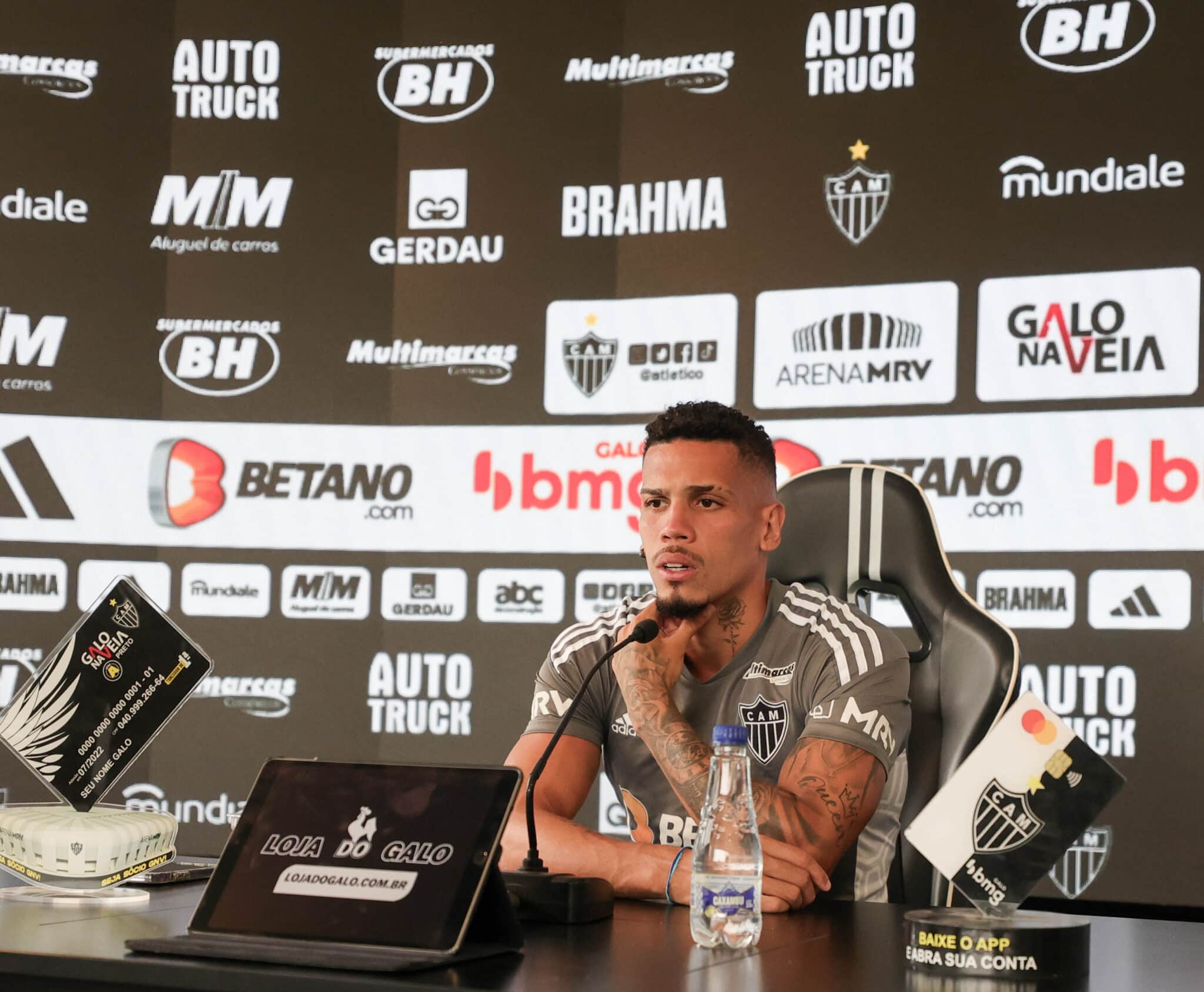 &lsquo;&Eacute; claro que preocupa&rsquo;, afirma Paulinho sobre Atl&eacute;tico-MG n&atilde;o conseguir vaga na Libertadores