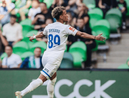 Bitello fala sobre bom in&iacute;cio no D&iacute;namo Moscou: &ldquo;me adaptando muito r&aacute;pido&rdquo;