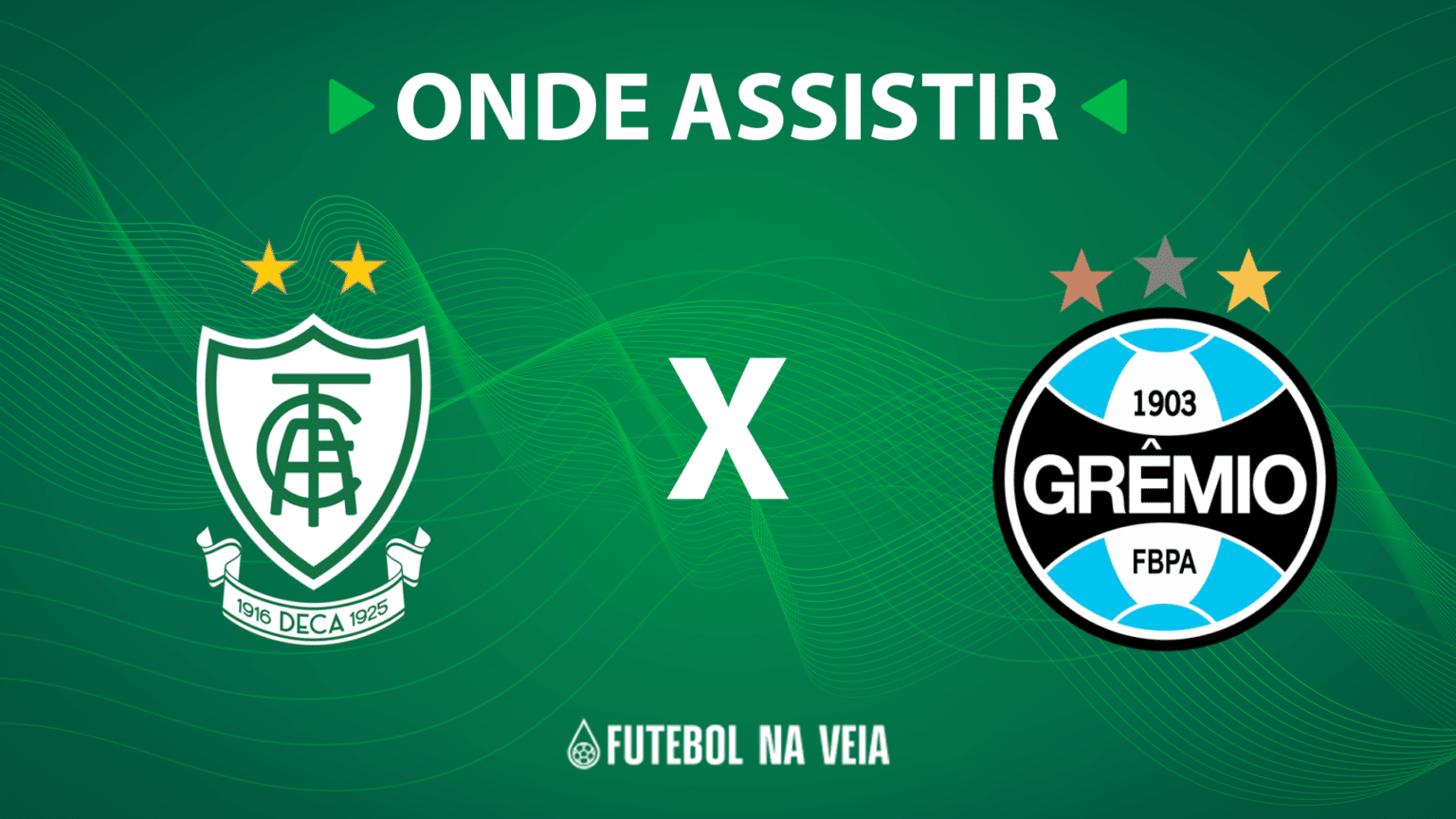 América-MG x Grêmio – onde assistir ao vivo, horário do jogo e escalações – 28/10