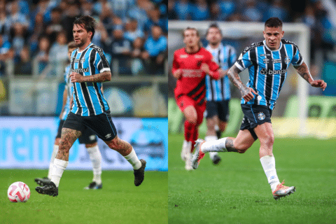 Gr&ecirc;mio comunica les&otilde;es musculares de Nathan e Iturbe