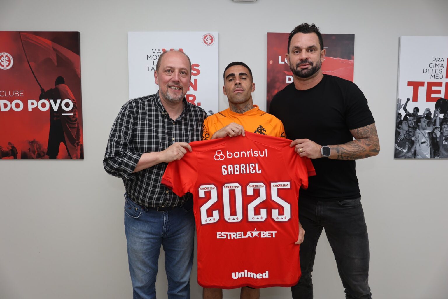 Internacional renova contrato com Gabriel at&eacute; 2025