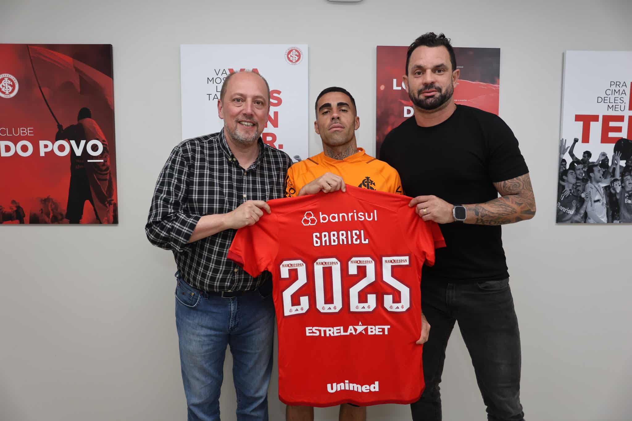 Internacional renova contrato com Gabriel at&eacute; 2025