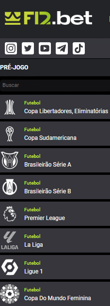 F12 bet jogos FNV