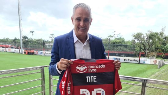 Tite elogia estrutura do Flamengo em chegada ao Ninho: &ldquo;Orgulho&rdquo;