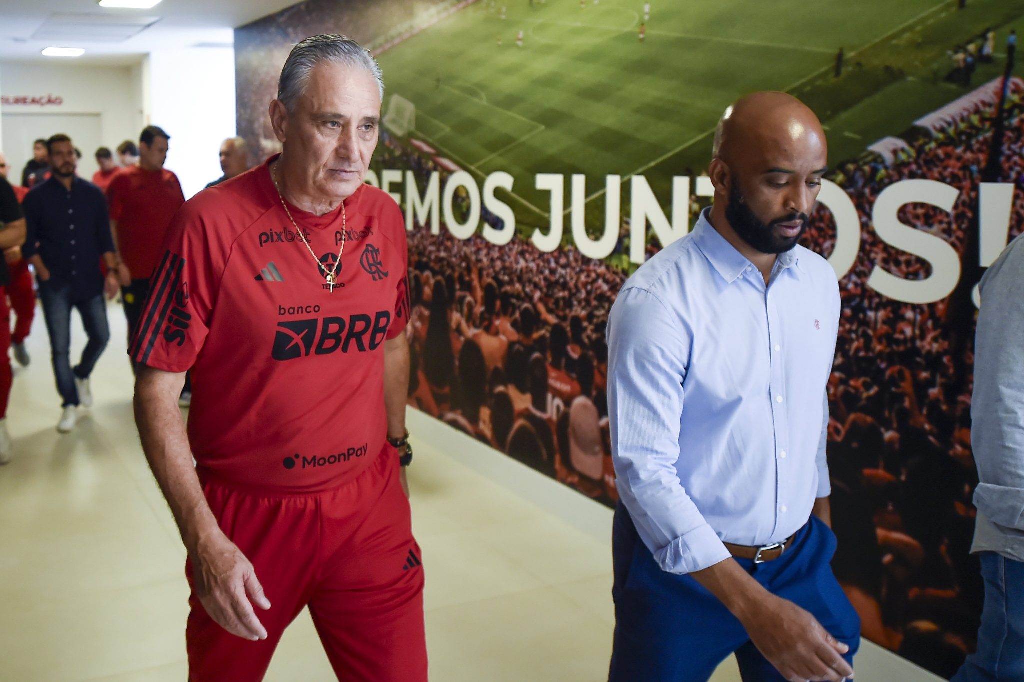 Tite elogia estrutura do Flamengo em chegada ao Ninho: "Orgulho"